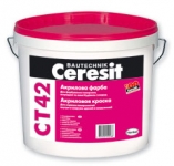 Фасадная краска Ceresit CT 42 Акриловая (10л) Фасадная краска Ceresit CT 42 Акриловая (10л)