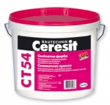 Фасадная краска Ceresit CT 54 Силикатная (10л) Фасадная краска Ceresit CT 54 Силикатная (10л)