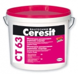 Штукатурка декоративная акриловая «короед» Ceresit CT 63 (25 кг) Штукатурка декоративная акриловая «короед» Ceresit CT 63 (25 кг)