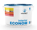 Краска КОЛОРИТ Эконом (10л) - KOLORIT INTERIOR ECONOM Краска КОЛОРИТ Эконом (10л) - KOLORIT INTERIOR ECONOM