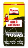 Клей для плитки Момент (25кг)