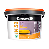Ceresit IN 53 LUX - Матовая интерьерная латексная краска (10л)