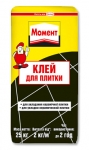 Клей для плитки Момент (25кг) Клей для плитки Момент (25кг)