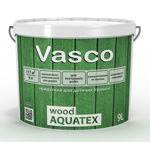 Vasco Wood Aquatex - лессирующая краска для дерева (9л)