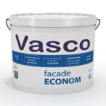 Vasco Facade EXTRA - акриловая фасадная краска (9л) Vasco Facade EXTRA - акриловая фасадная краска (9л)